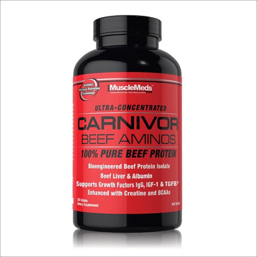 کپسول آمینو Beef Amino اورجینال MuscleMeds قوطی ۳۰۰ عددی