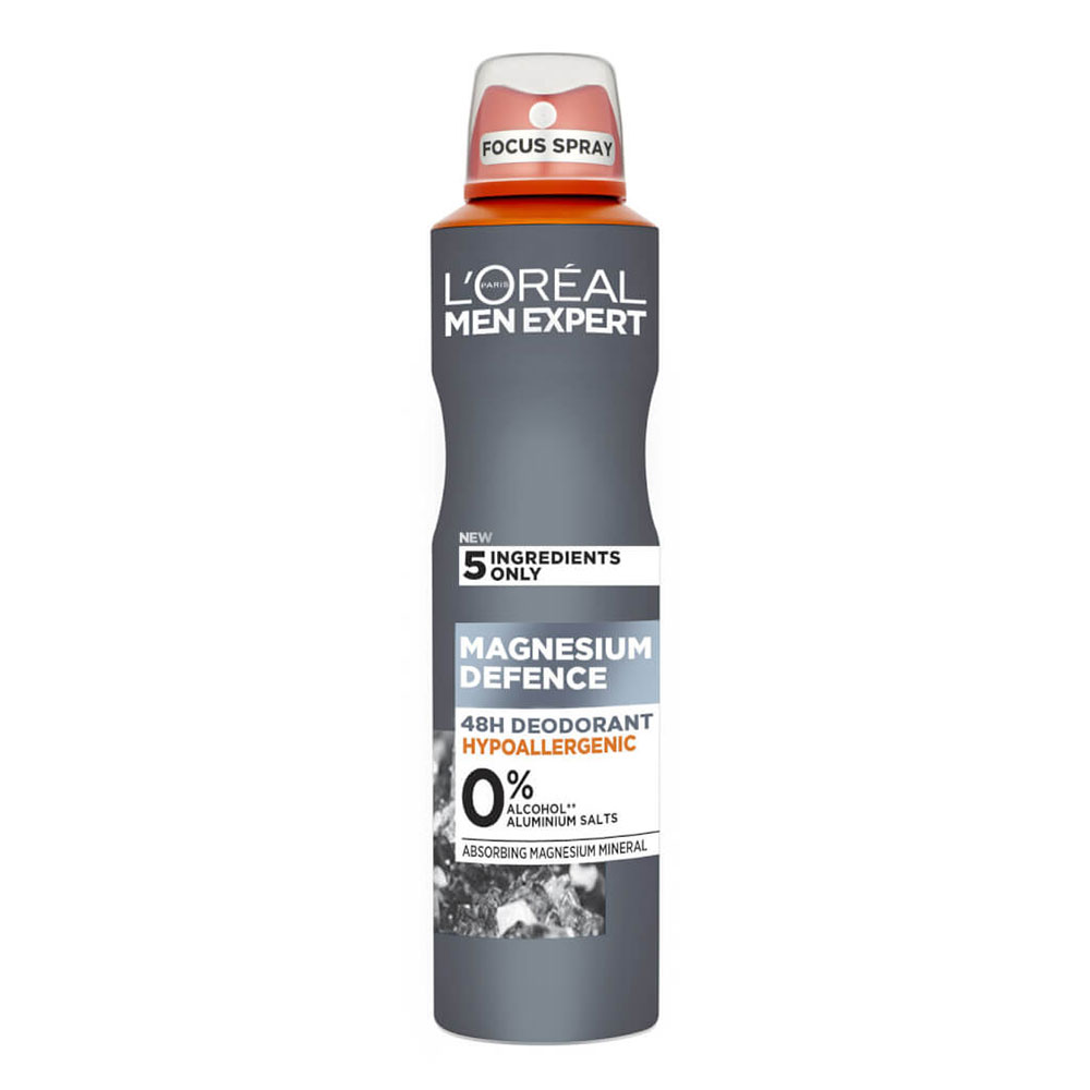 اسپری ضد تعریق لورئال اورجینال مدل Magnesium Defence