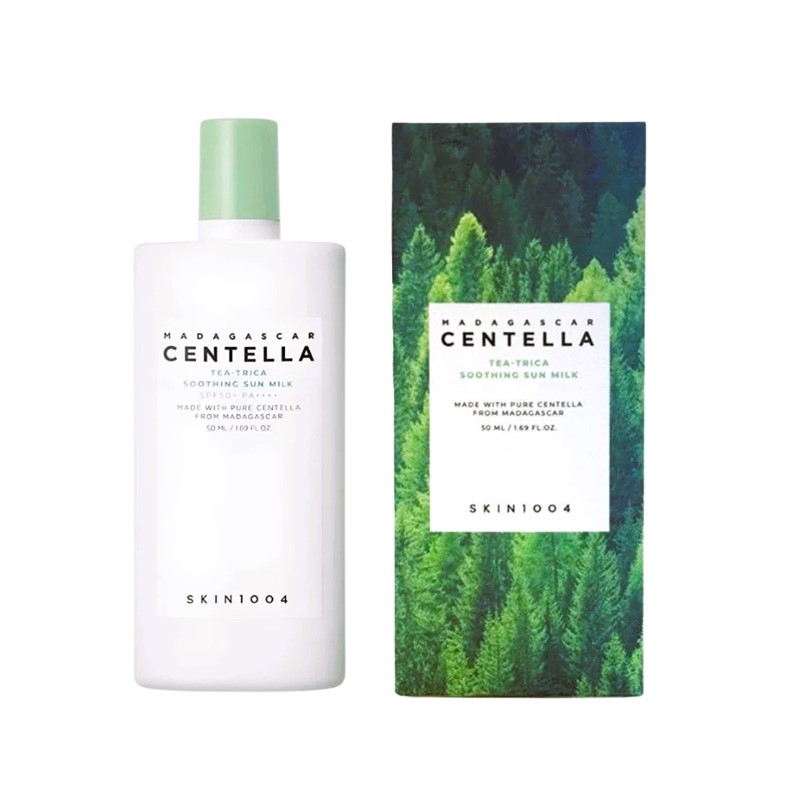 ضد آفتاب CENTELLA سنتلا اسکین 1004 تسکین دهنده و آرام بخش پوست 50 میل اورجینال