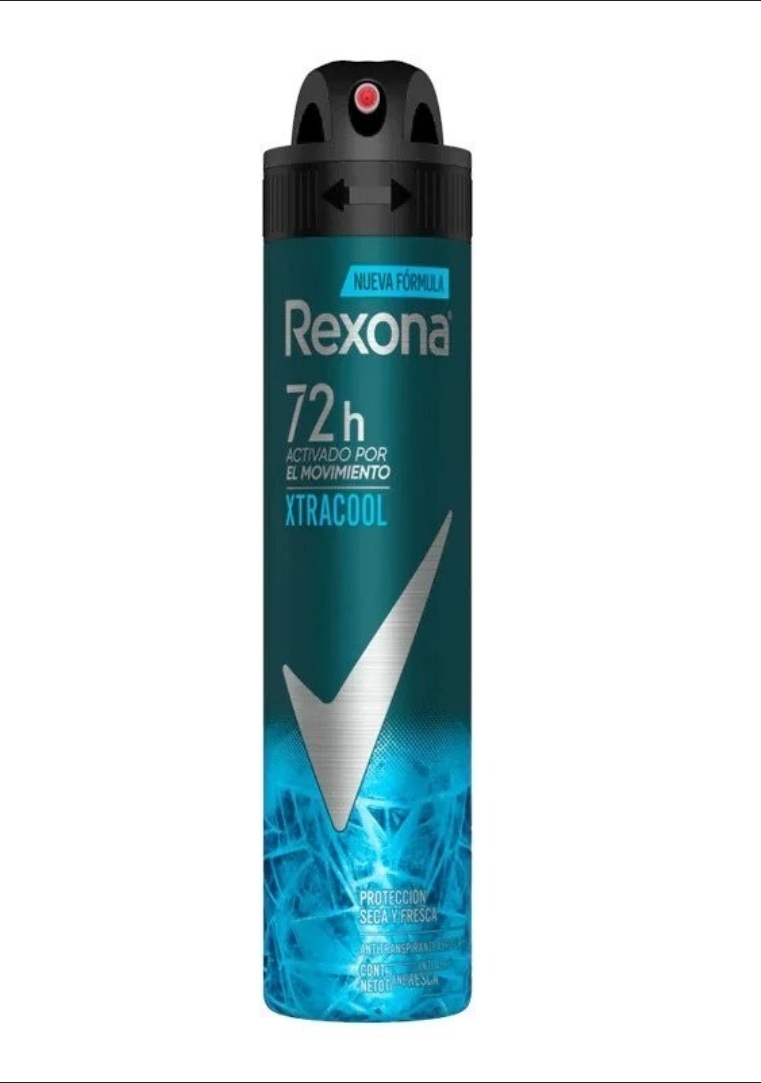 اسپری ضد تعریق پودری رکسونا مردانه۷۲ ساعته مدل Xtracool حجم 200ml (آرژانتینی اصل)