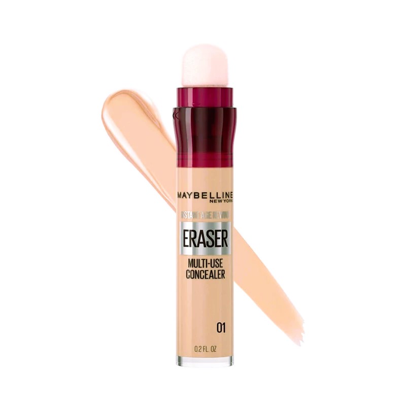کانسیلر پد دار 24 ساعته اورجینال میبلین maybelline instant age rewind eraser multi-use concealer